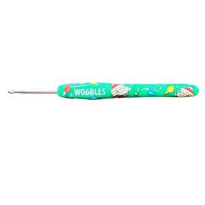 *Holiday Edition* Woobles Santa Claus Ornament Glitter Crochet Hook - Never Used